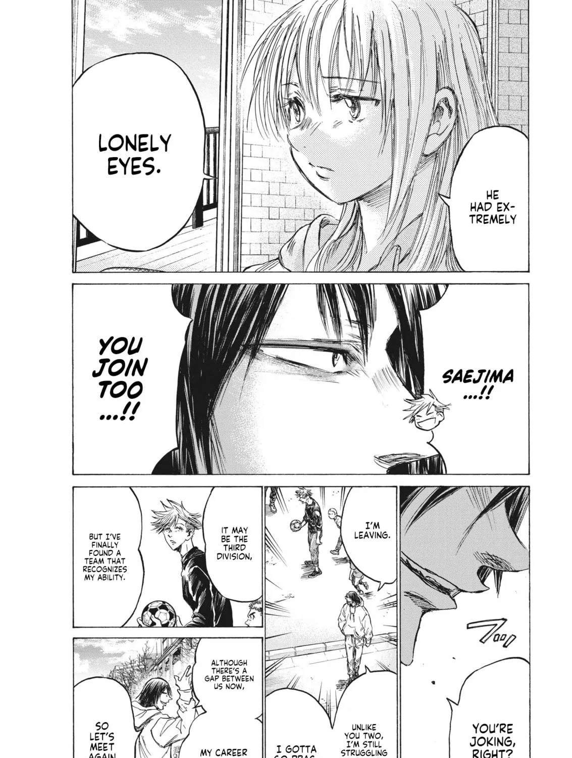 Read Ao Ashi chapter 329 image 21 on Lezhin