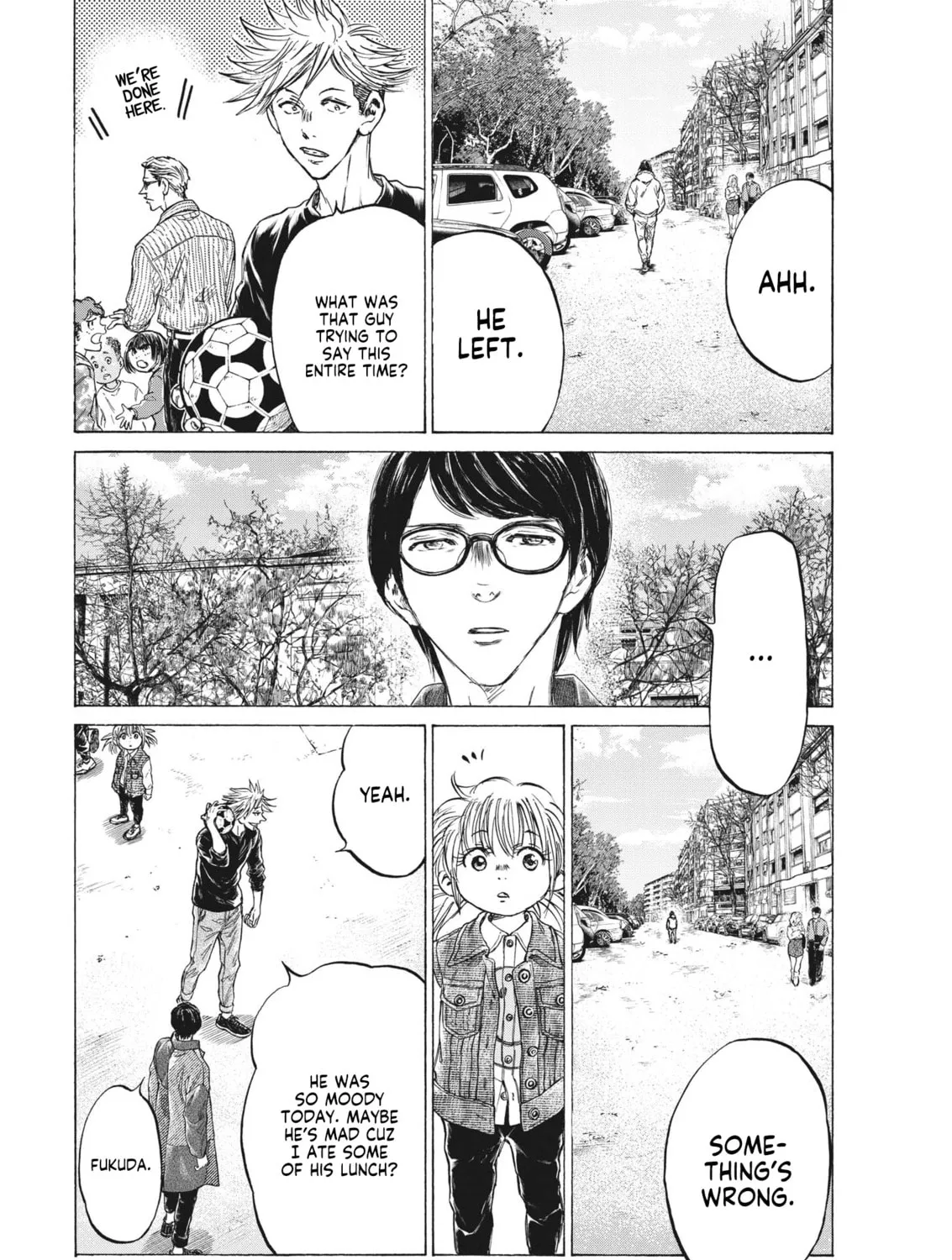 Read Ao Ashi chapter 329 image 23 on Lezhin