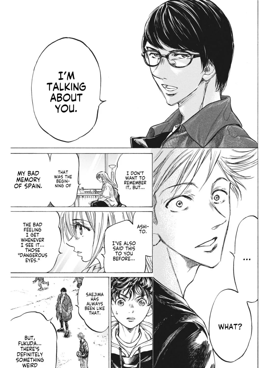Read Ao Ashi chapter 329 image 25 on Lezhin