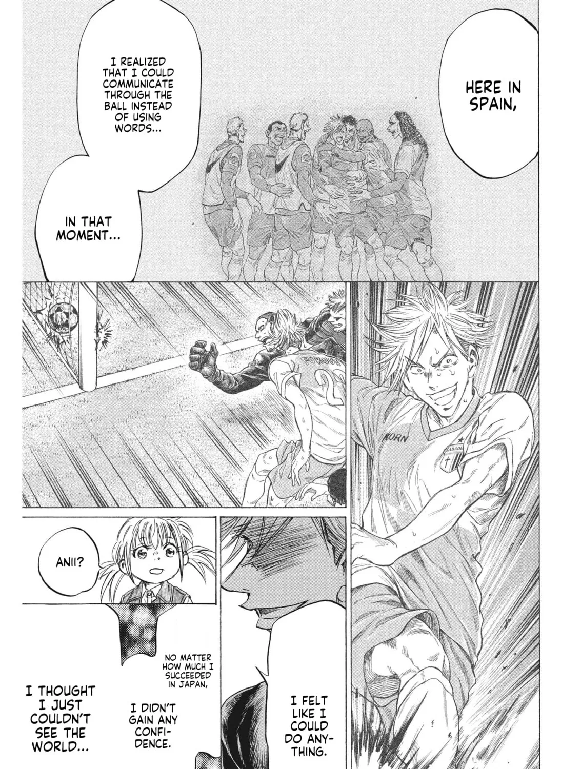 Read Ao Ashi chapter 329 image 29 on Lezhin