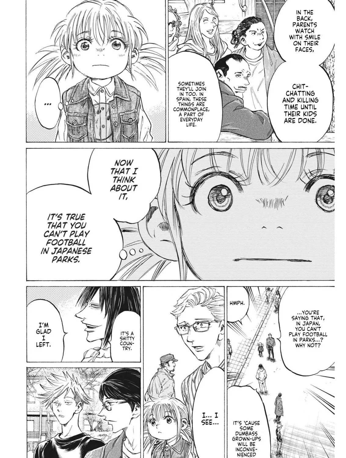Read Ao Ashi chapter 329 image 3 on Lezhin