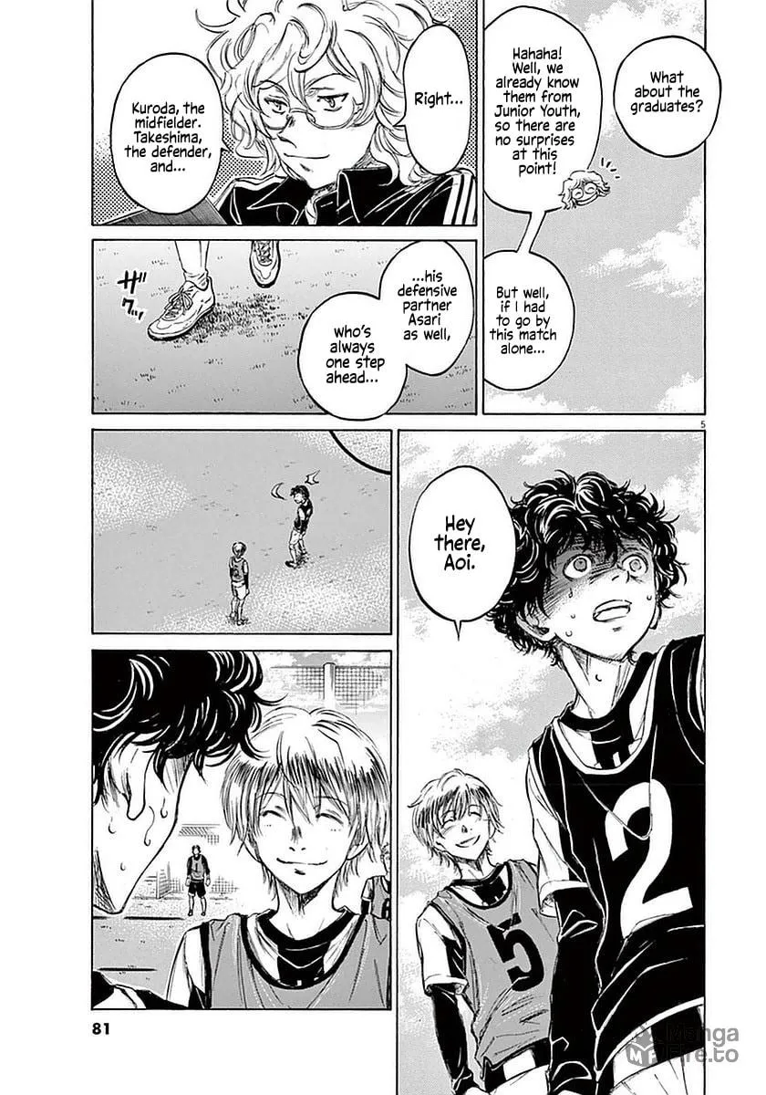 Read Ao Ashi chapter 33 image 4 on Lezhin