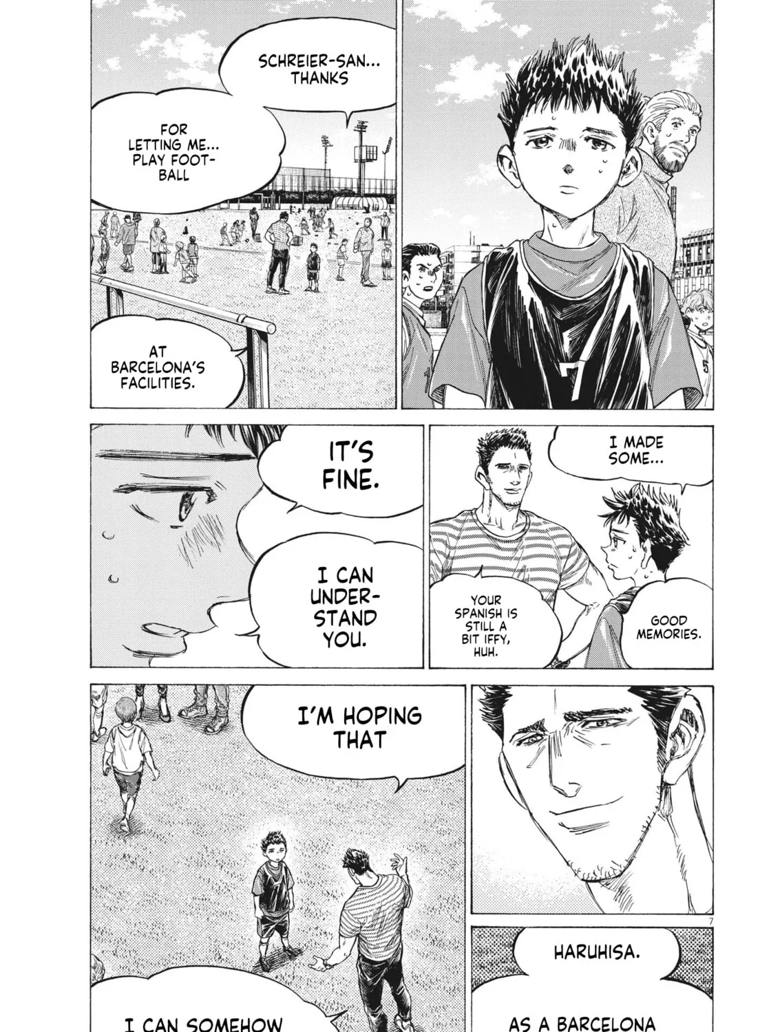 Read Ao Ashi chapter 330 image 13 on Lezhin