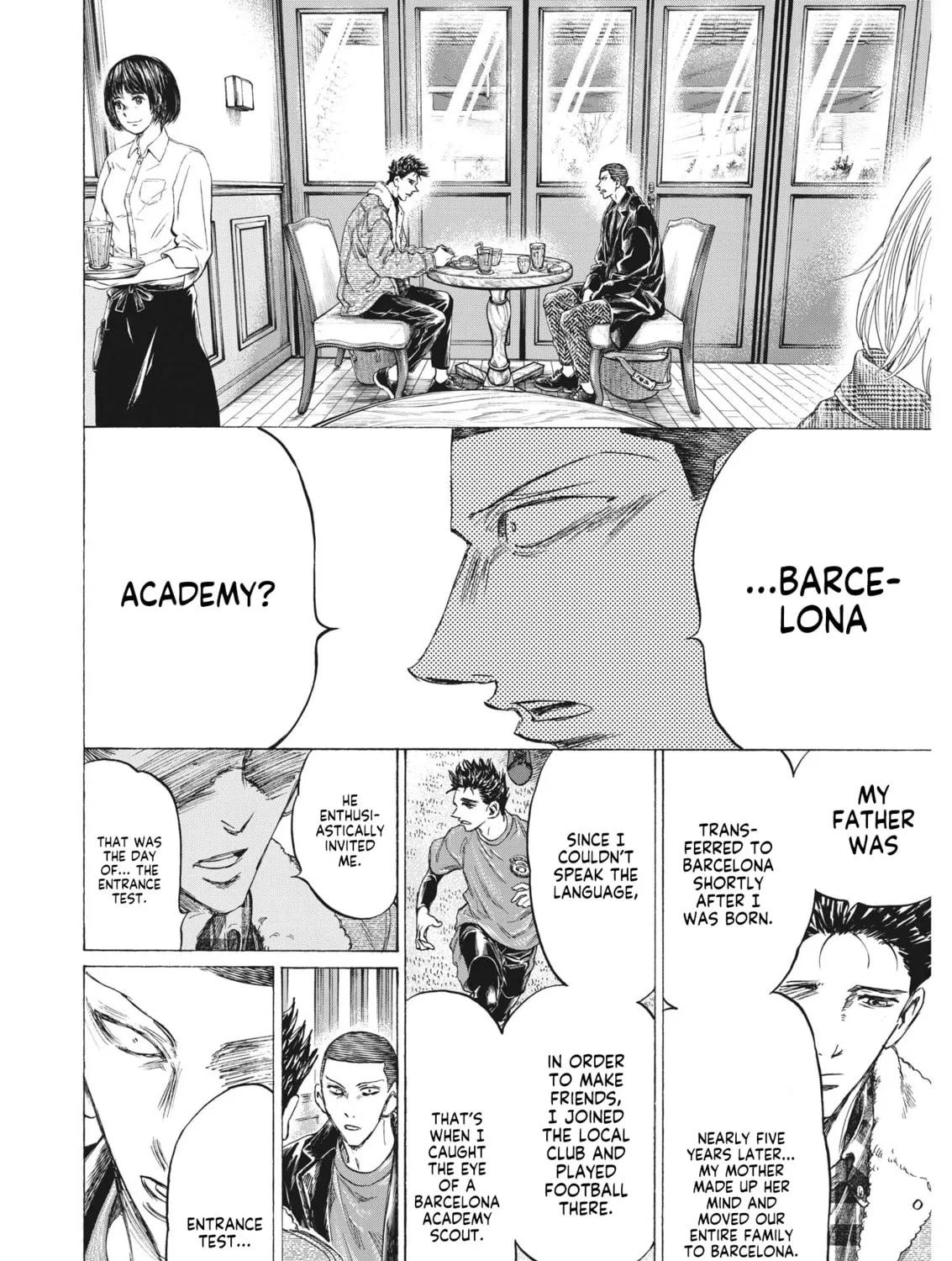 Read Ao Ashi chapter 330 image 19 on Lezhin