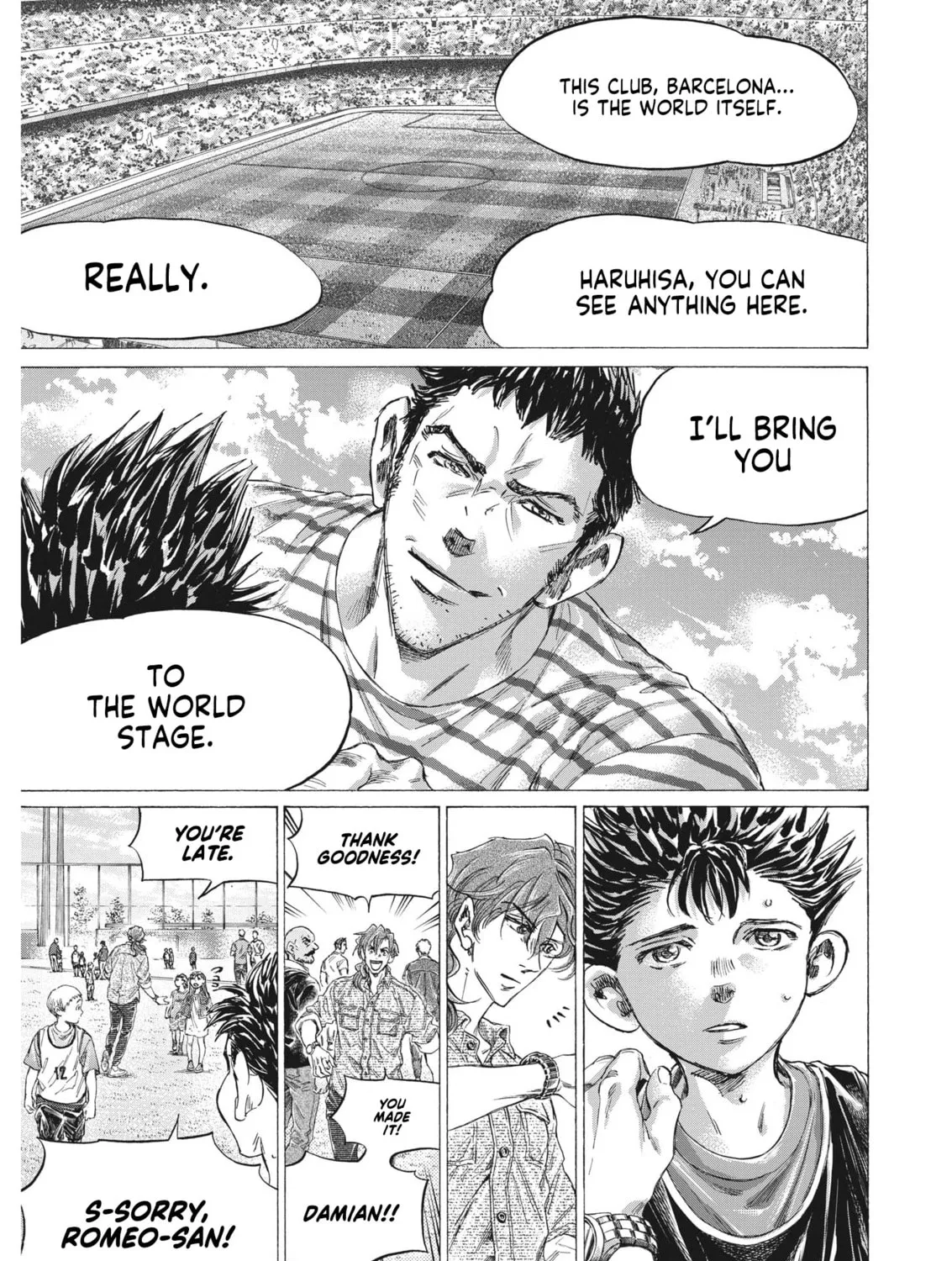 Read Ao Ashi chapter 330 image 25 on Lezhin