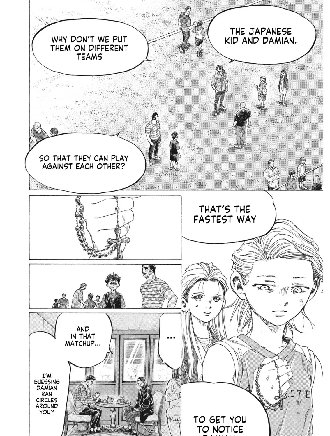 Read Ao Ashi chapter 330 image 31 on Lezhin