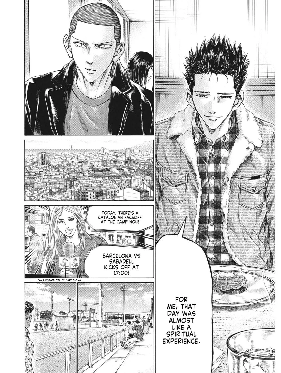 Read Ao Ashi chapter 330 image 7 on Lezhin