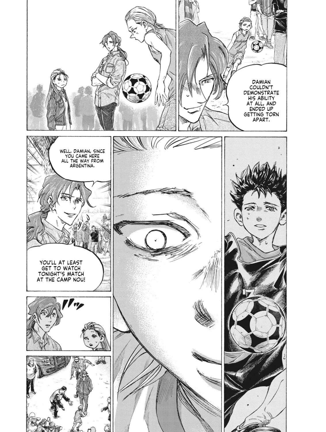 Read Ao Ashi chapter 331 image 11 on Lezhin