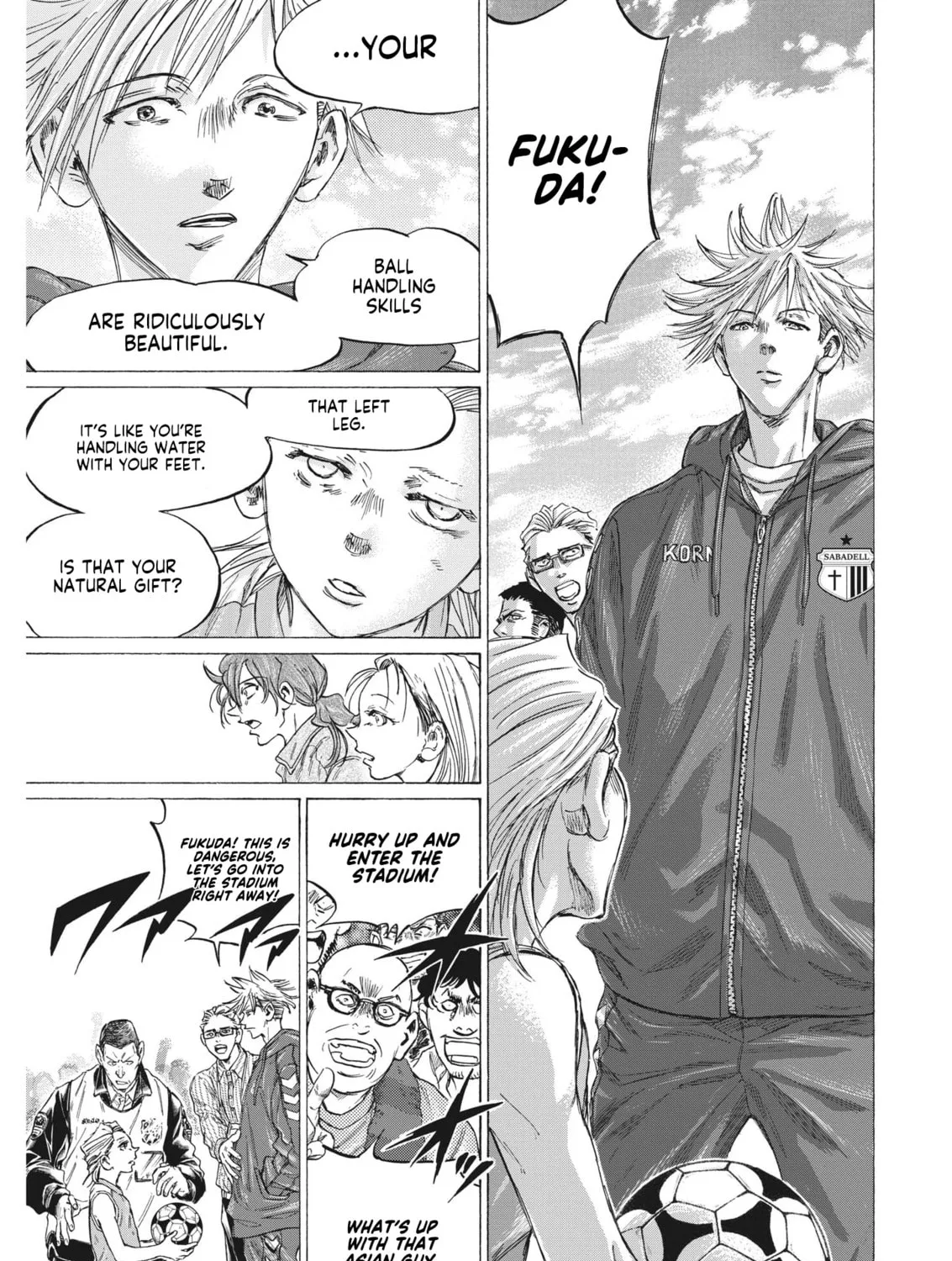 Read Ao Ashi chapter 331 image 13 on Lezhin