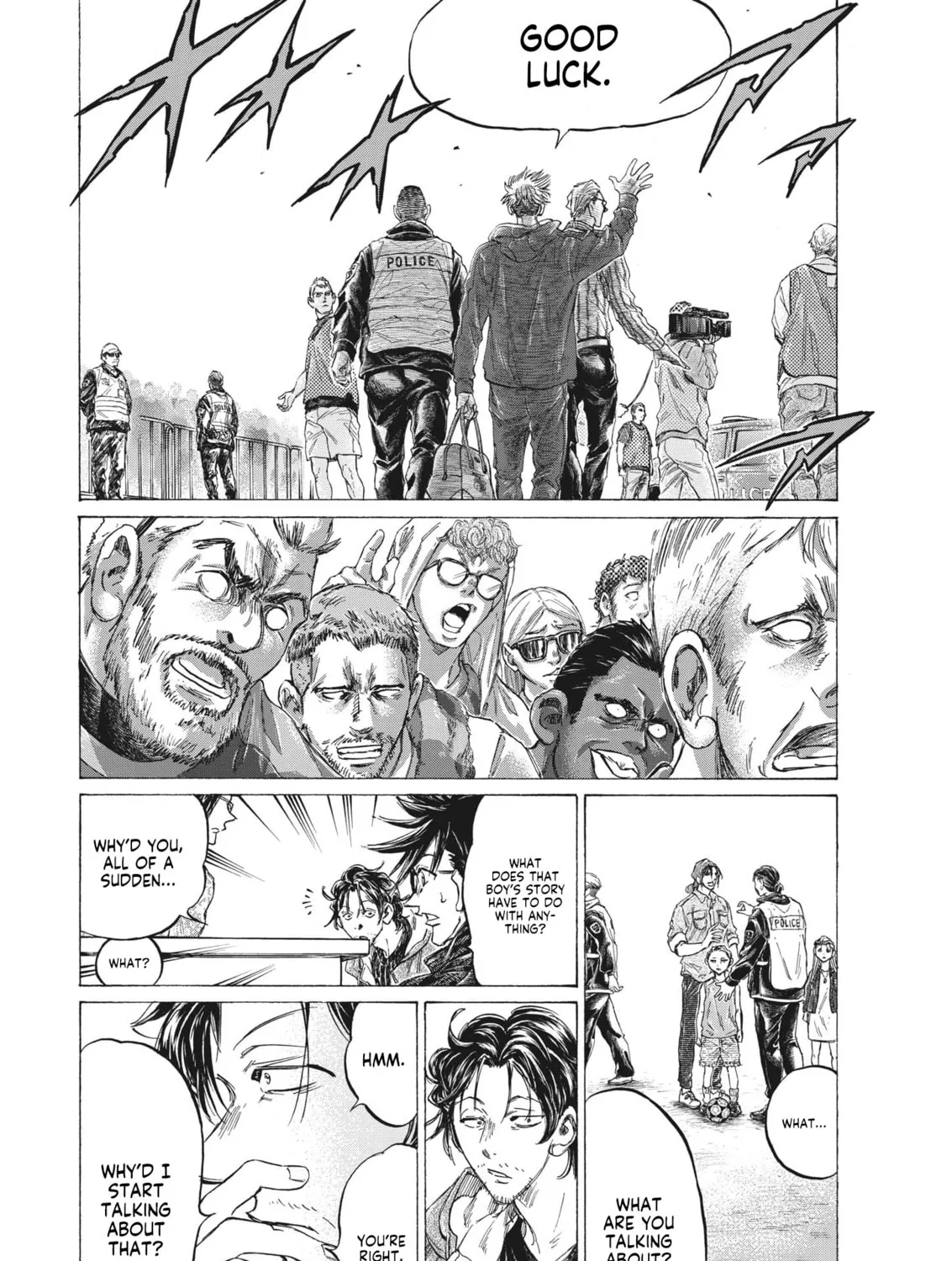 Read Ao Ashi chapter 331 image 23 on Lezhin