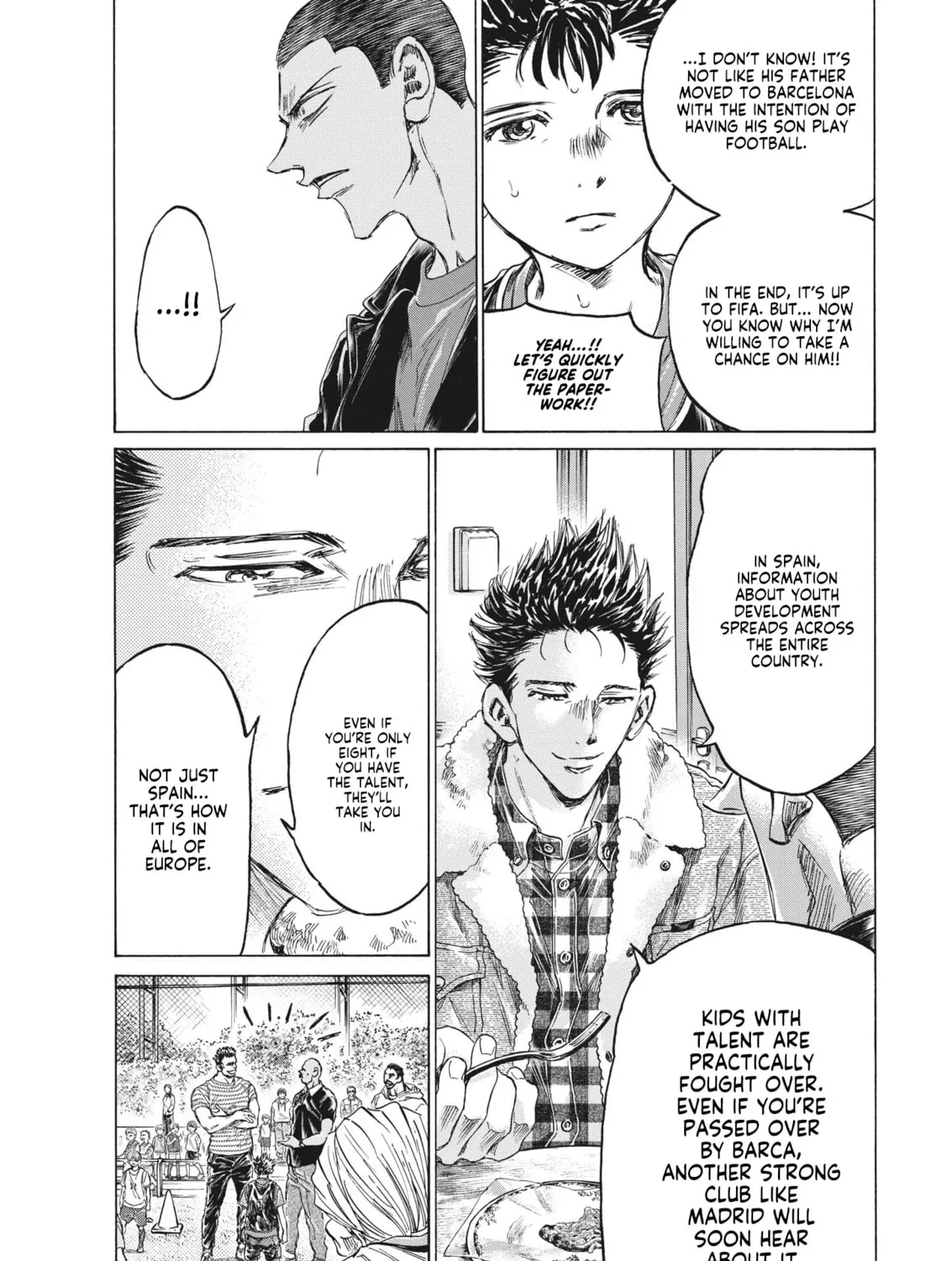 Read Ao Ashi chapter 331 image 29 on Lezhin
