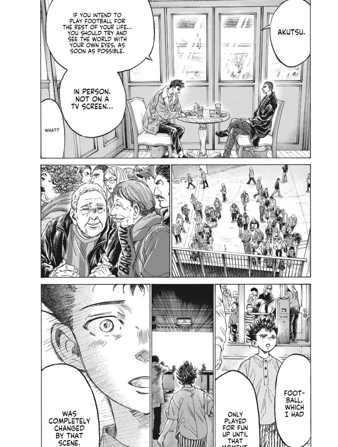 Read Ao Ashi chapter 331 image 33 on Lezhin