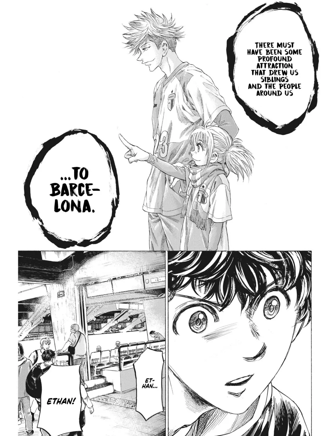 Read Ao Ashi chapter 332 image 13 on Lezhin