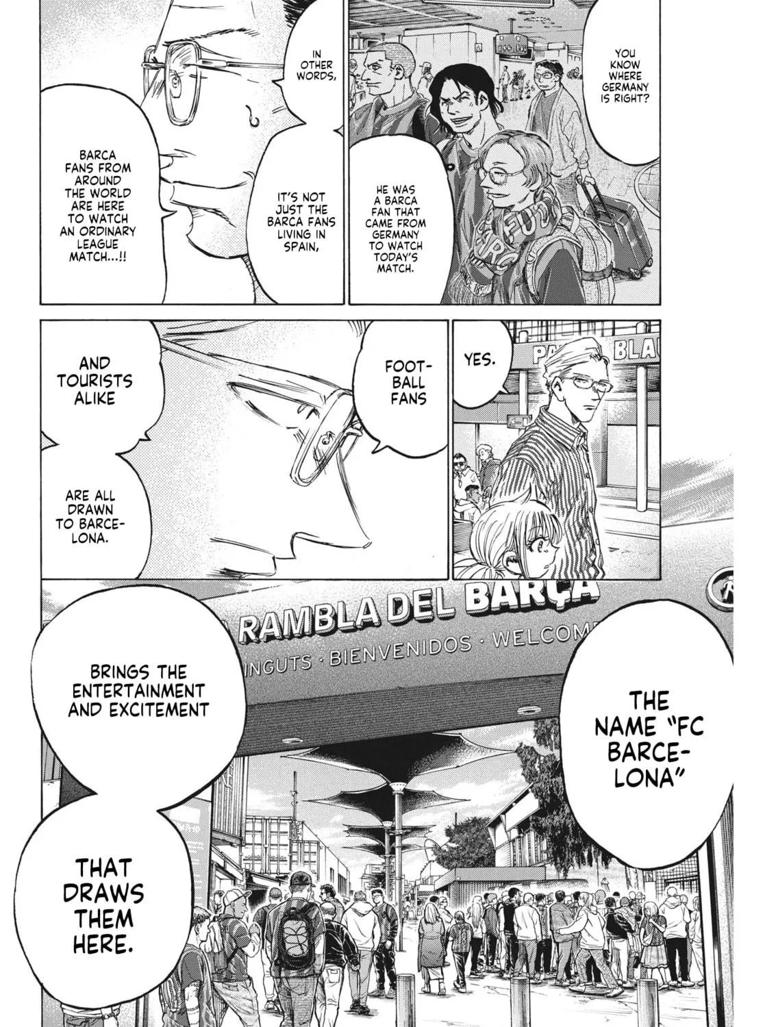 Read Ao Ashi chapter 332 image 7 on Lezhin