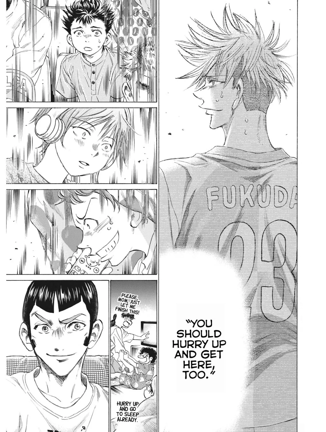 Read Ao Ashi chapter 333 image 35 on Lezhin