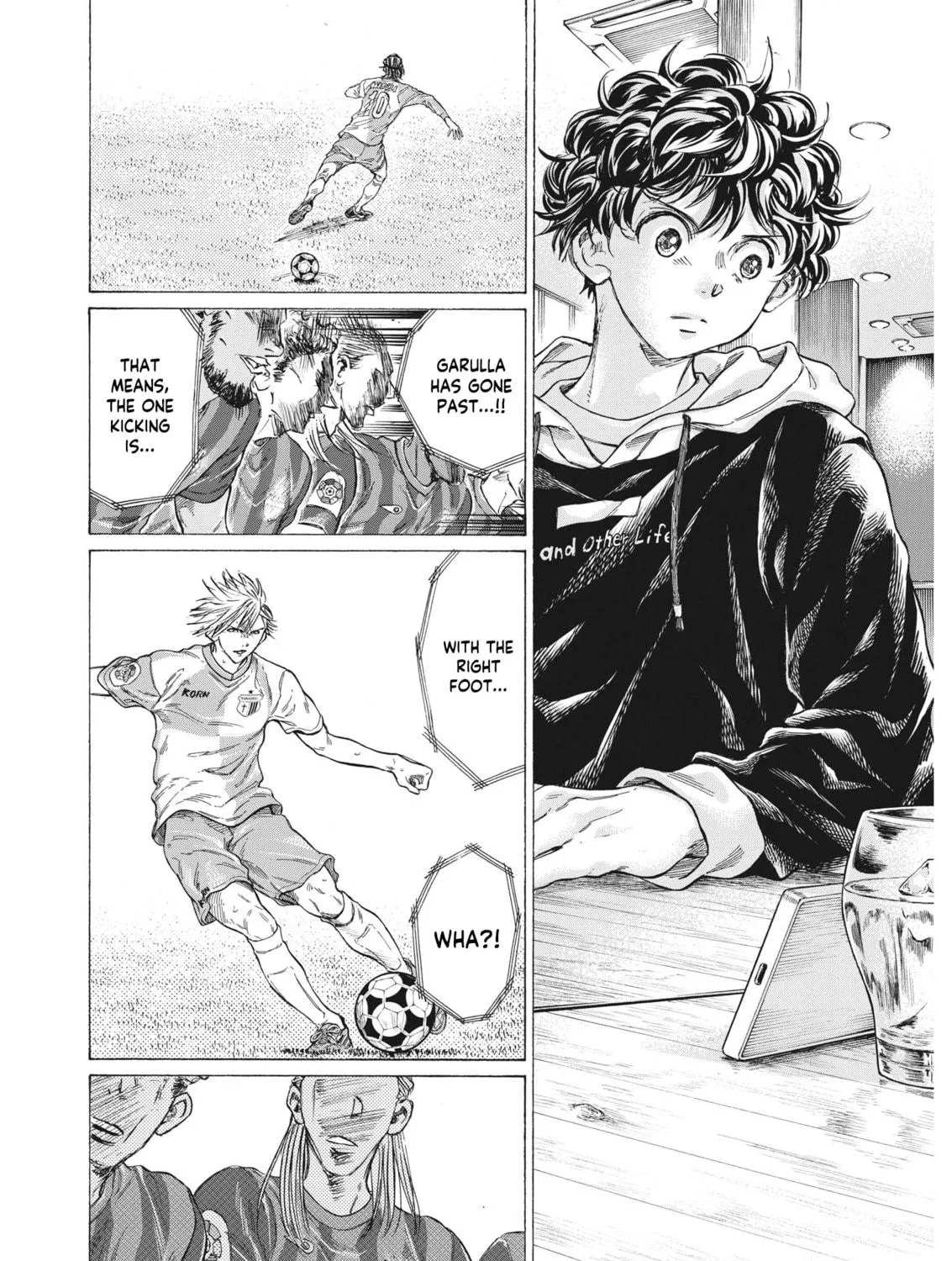 Read Ao Ashi chapter 334 image 3 on Lezhin