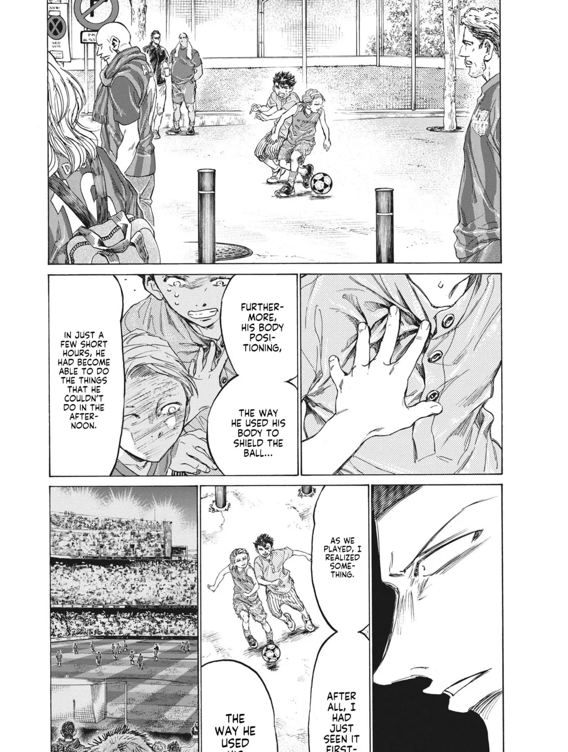 Read Ao Ashi chapter 334 image 31 on Lezhin