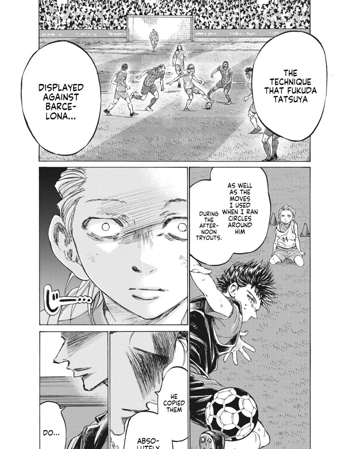 Read Ao Ashi chapter 334 image 33 on Lezhin