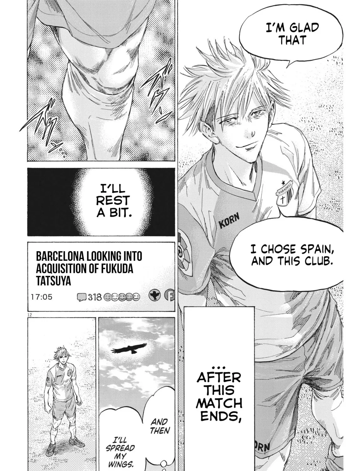 Read Ao Ashi chapter 335 image 23 on Lezhin