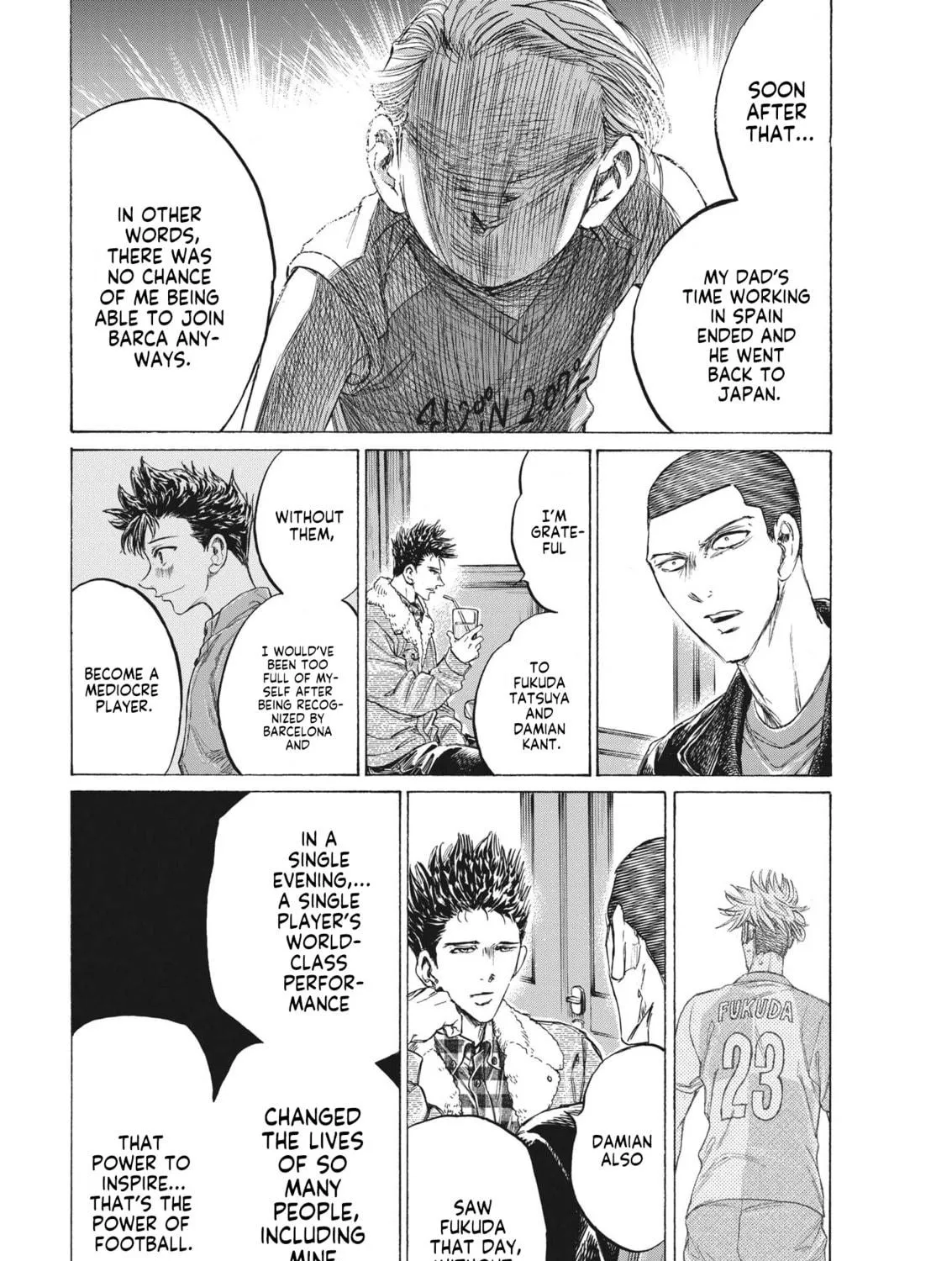 Read Ao Ashi chapter 335 image 3 on Lezhin