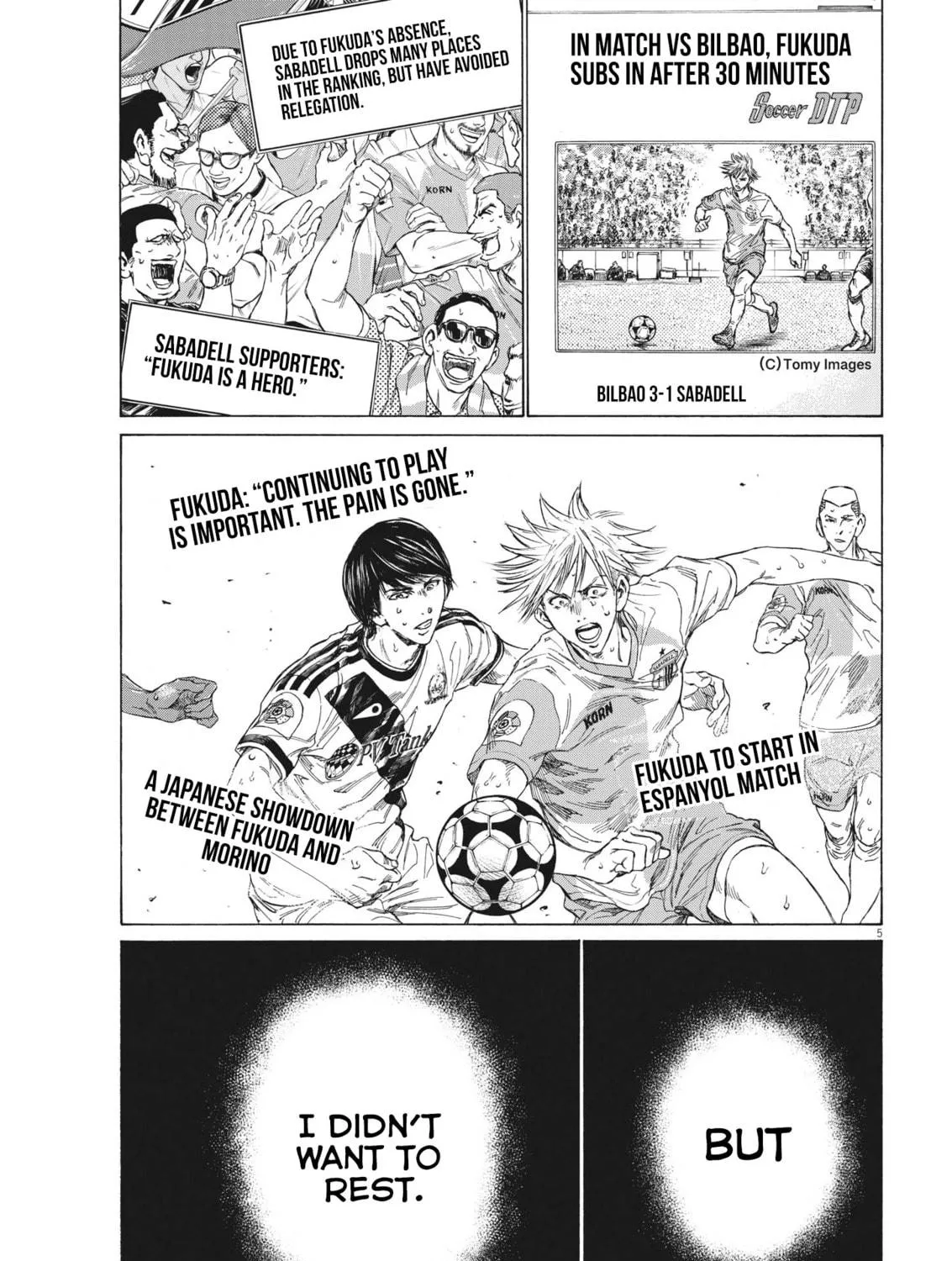 Read Ao Ashi chapter 335 image 9 on Lezhin
