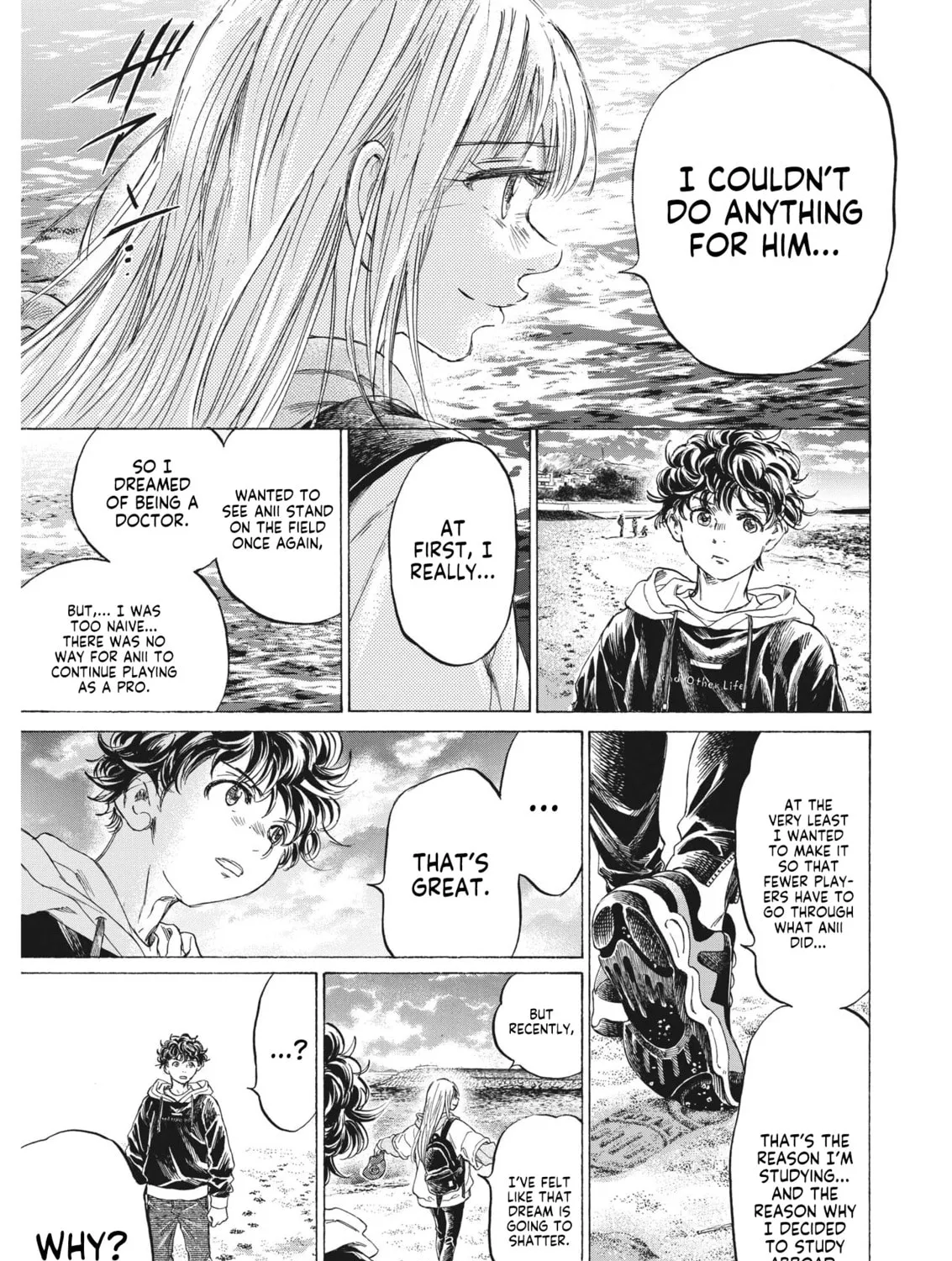 Read Ao Ashi chapter 336 image 25 on Lezhin