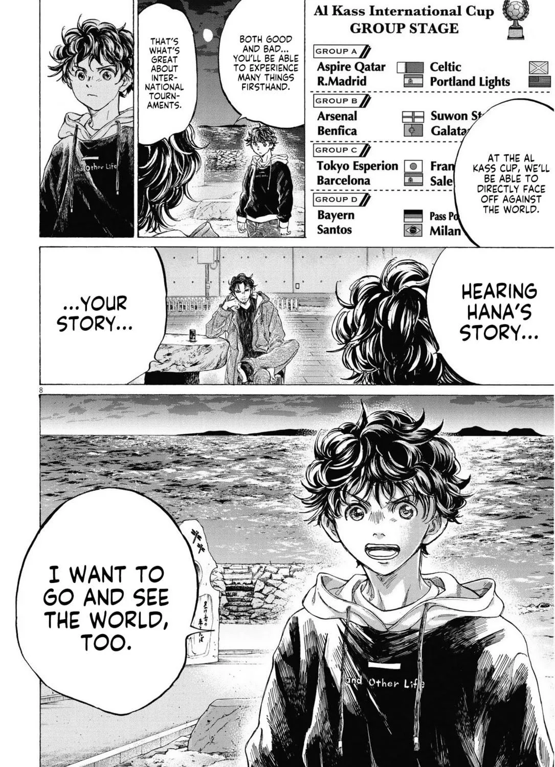 Read Ao Ashi chapter 337 image 15 on Lezhin