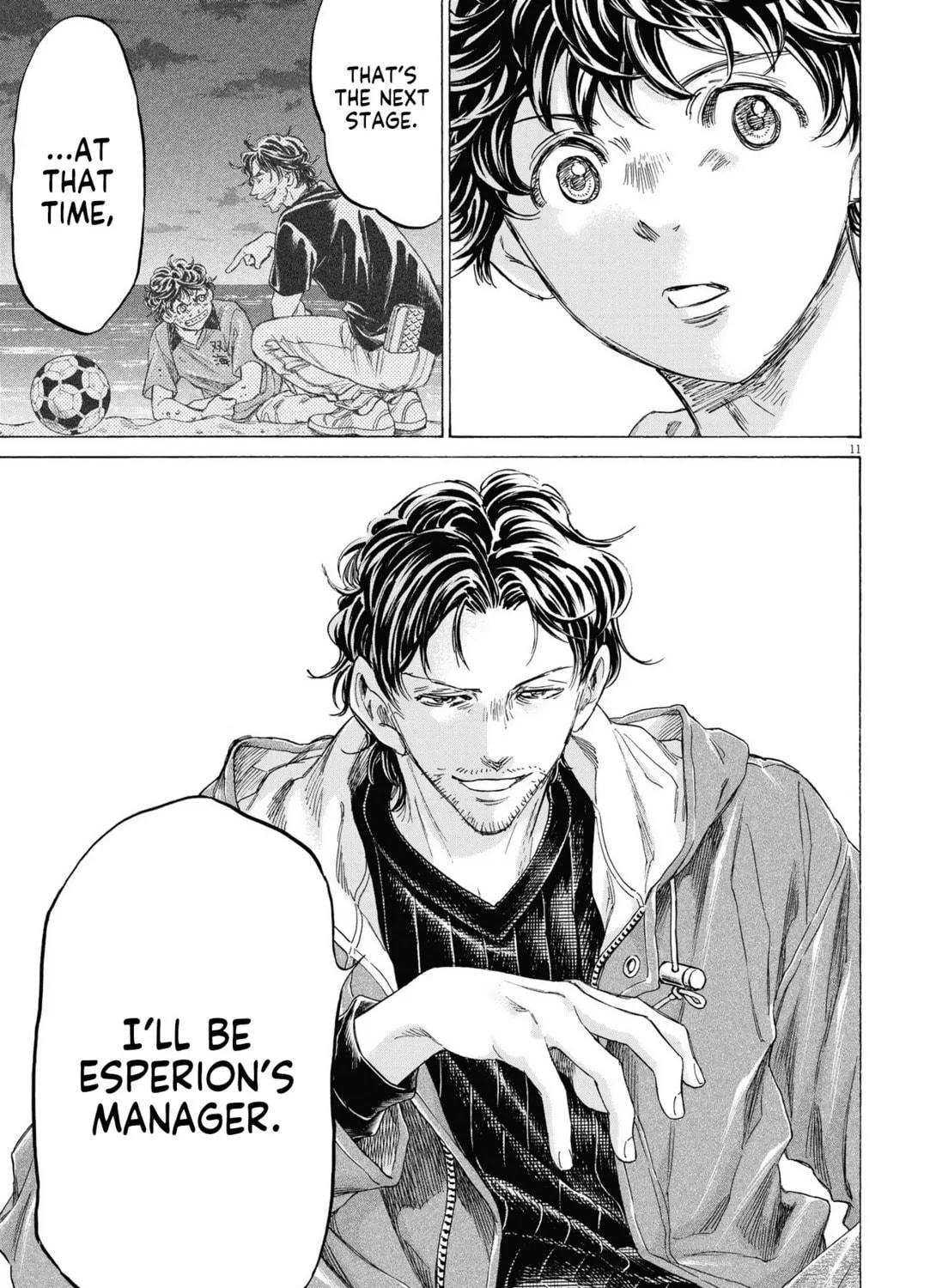 Read Ao Ashi chapter 337 image 21 on Lezhin