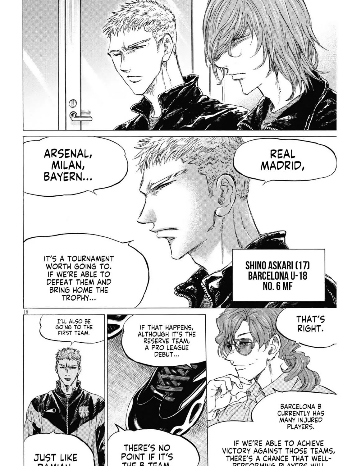 Read Ao Ashi chapter 337 image 33 on Lezhin