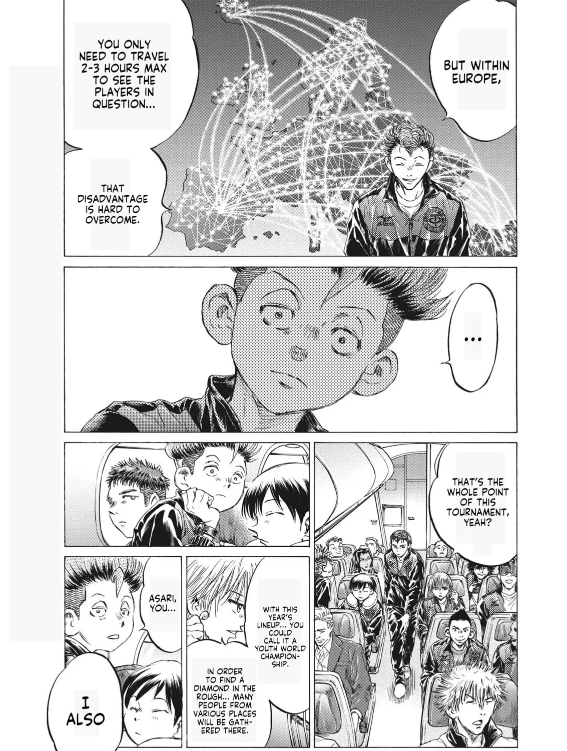 Read Ao Ashi chapter 338 image 13 on Lezhin