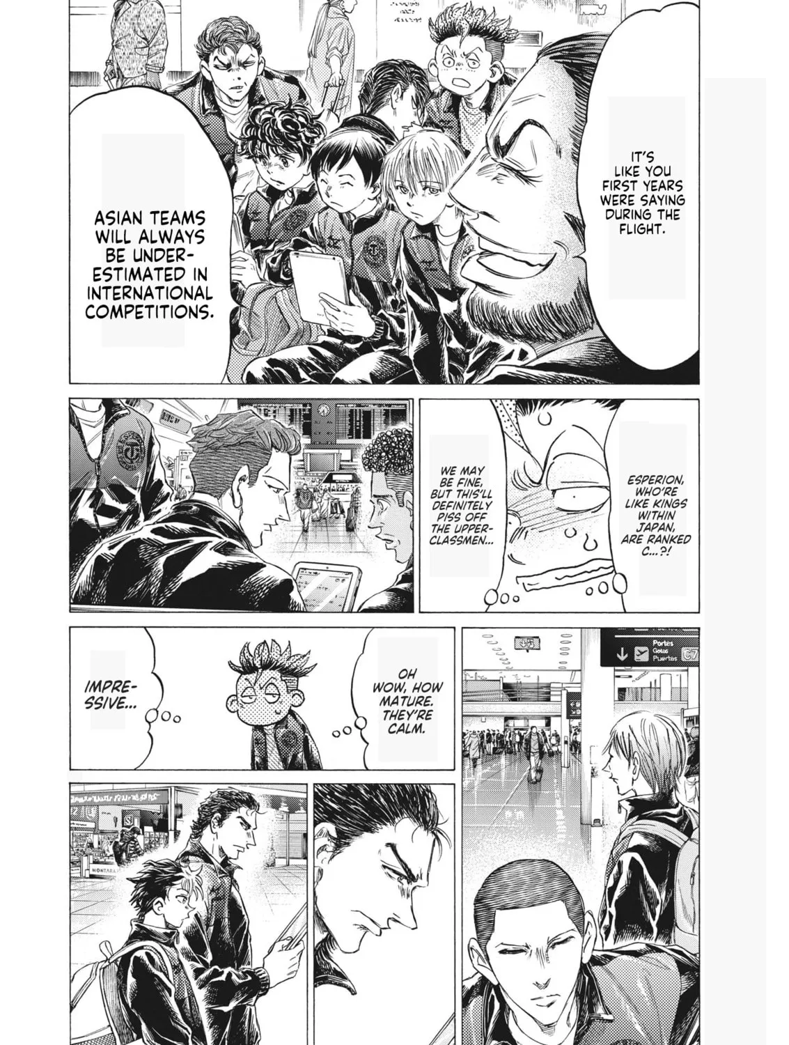 Read Ao Ashi chapter 338 image 19 on Lezhin