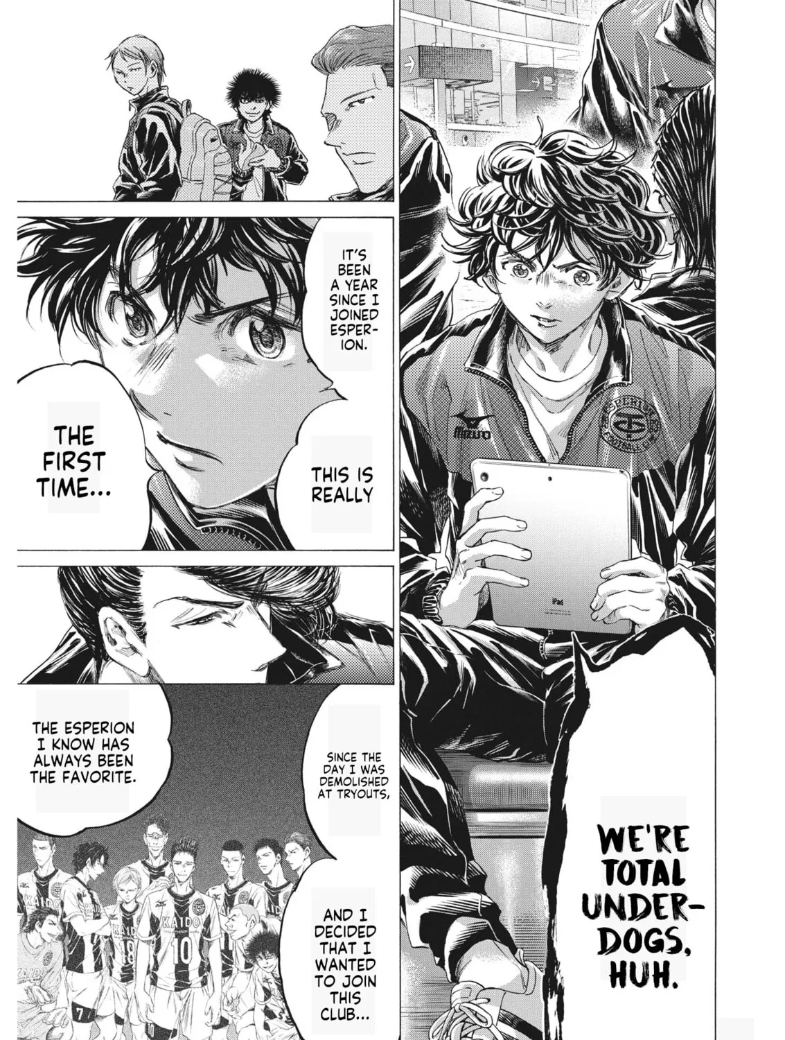Read Ao Ashi chapter 338 image 29 on Lezhin