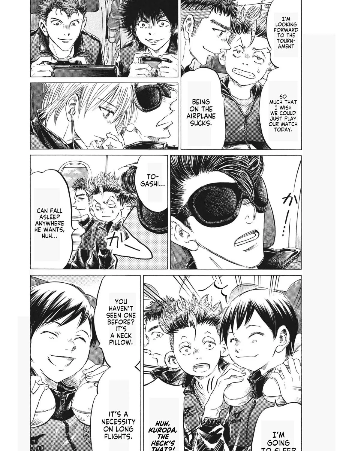 Read Ao Ashi chapter 338 image 3 on Lezhin