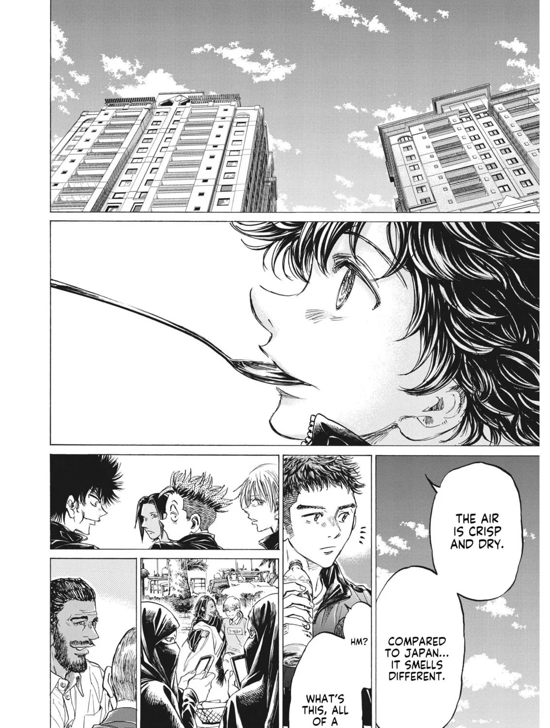Read Ao Ashi chapter 339 image 11 on Lezhin
