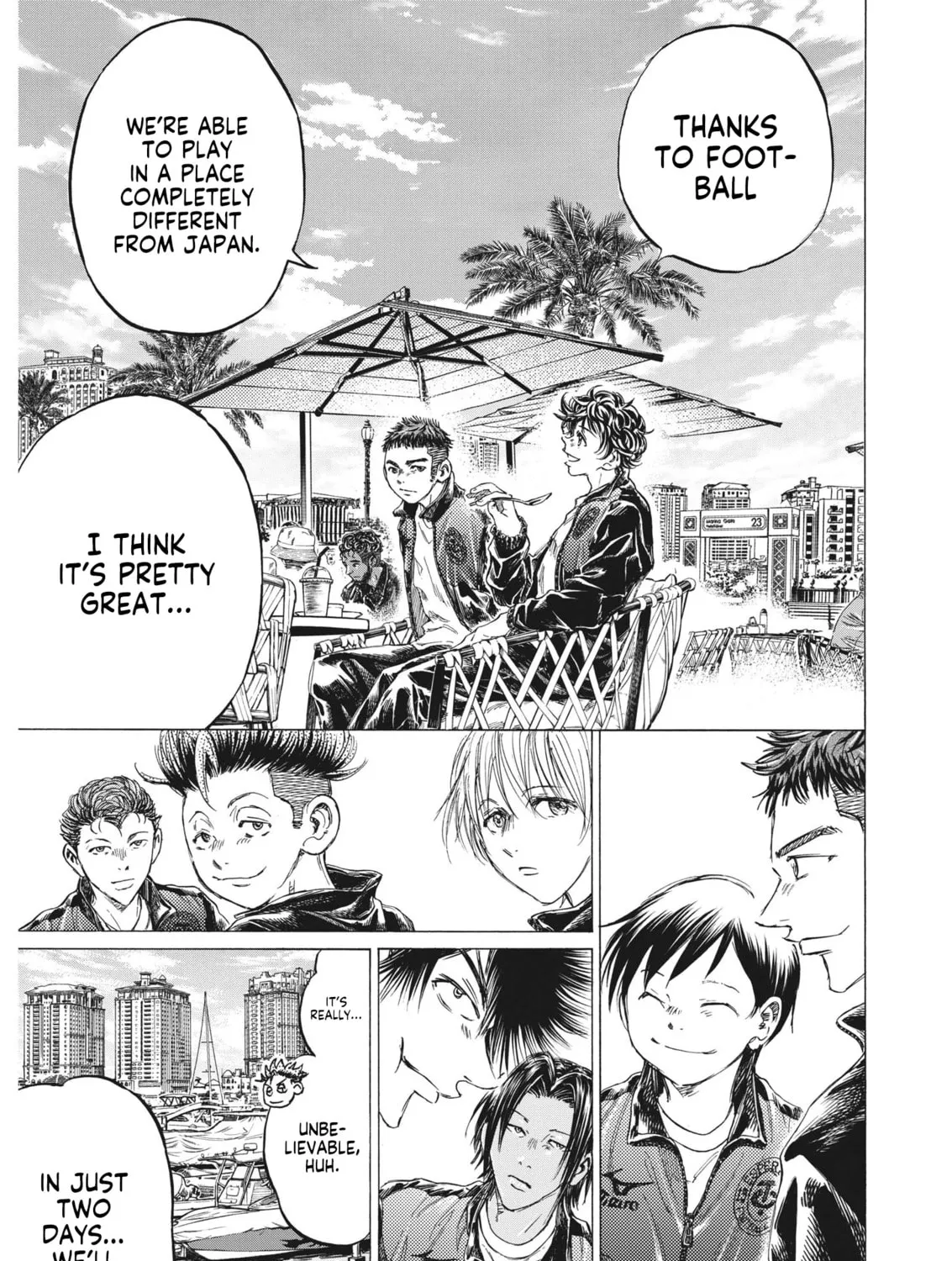 Read Ao Ashi chapter 339 image 13 on Lezhin
