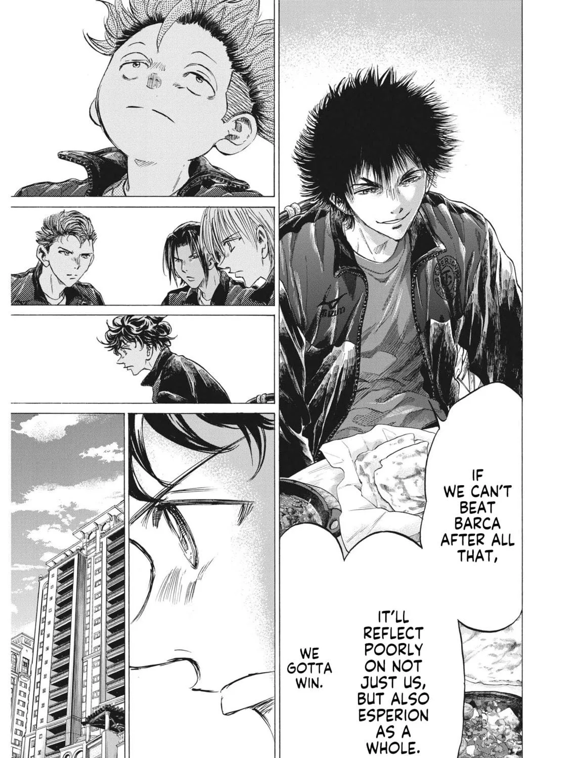 Read Ao Ashi chapter 339 image 17 on Lezhin