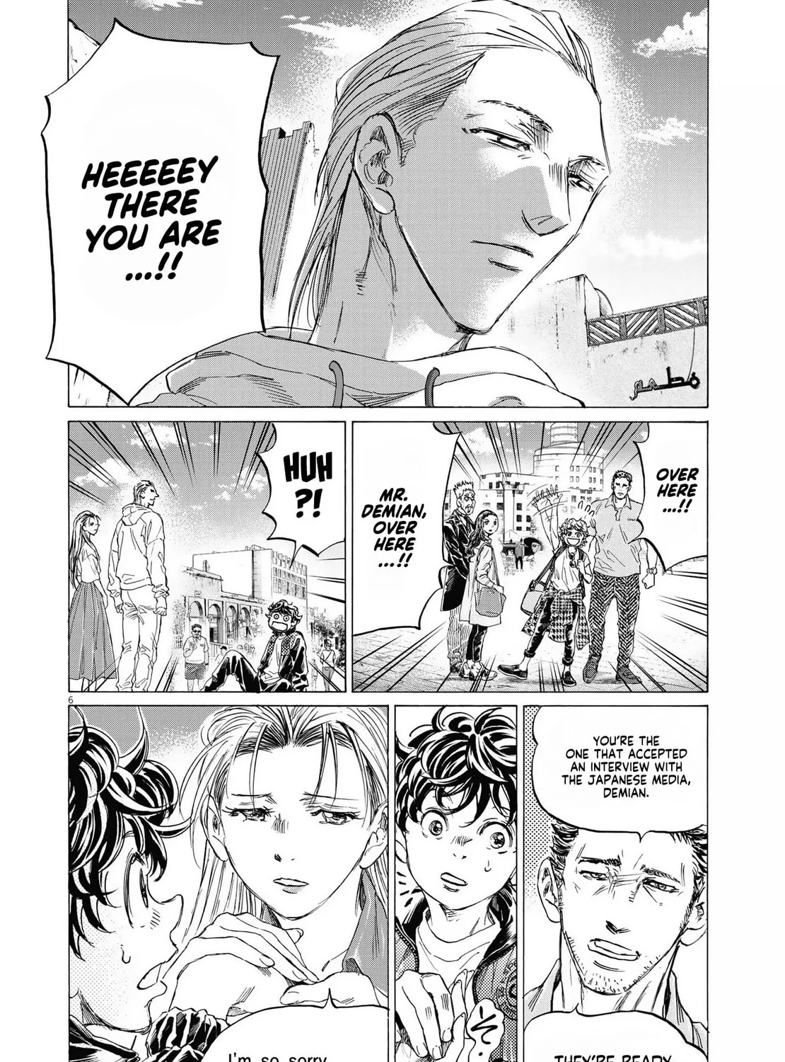 Read Ao Ashi chapter 340 image 11 on Lezhin