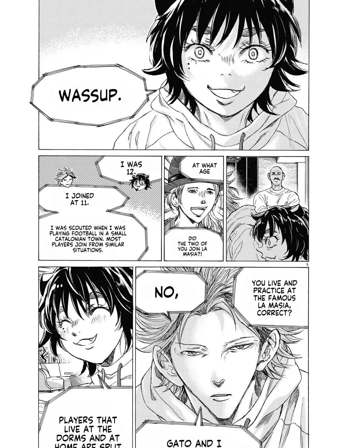 Read Ao Ashi chapter 340 image 17 on Lezhin