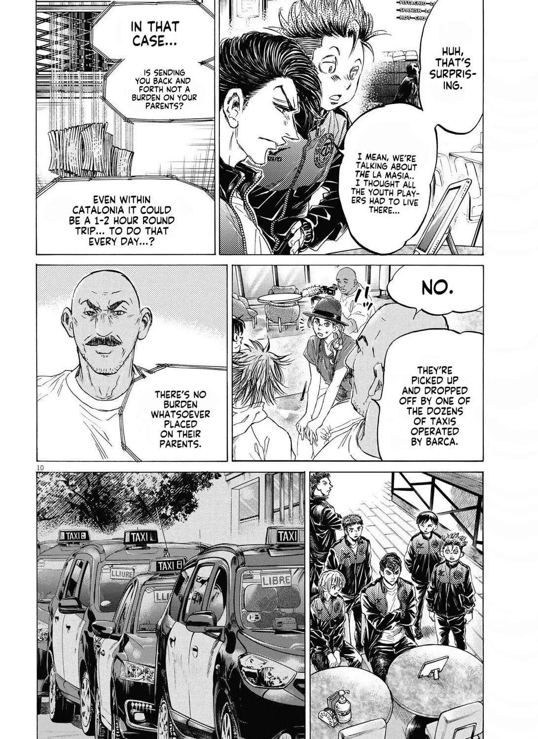 Read Ao Ashi chapter 340 image 19 on Lezhin