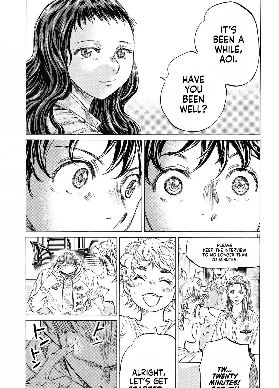 Read Ao Ashi chapter 340 image 25 on Lezhin