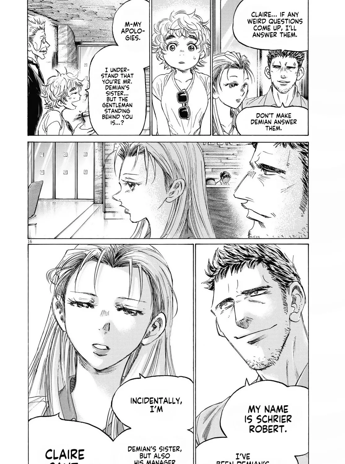 Read Ao Ashi chapter 340 image 31 on Lezhin