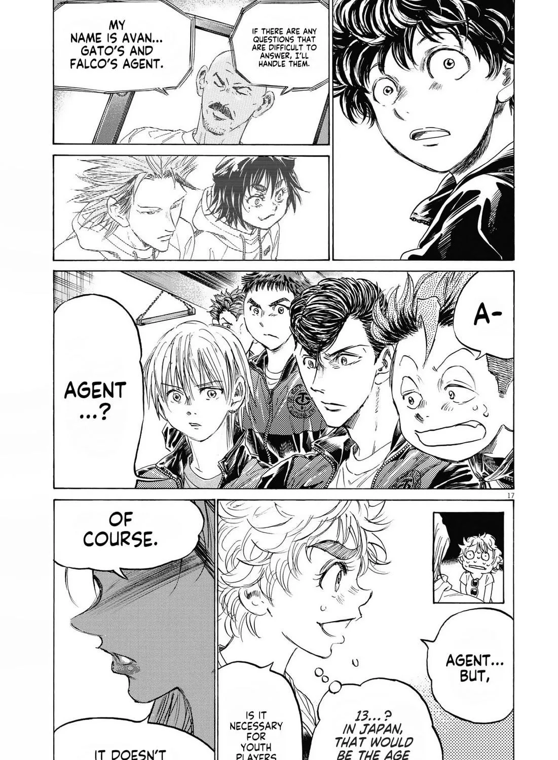 Read Ao Ashi chapter 340 image 33 on Lezhin