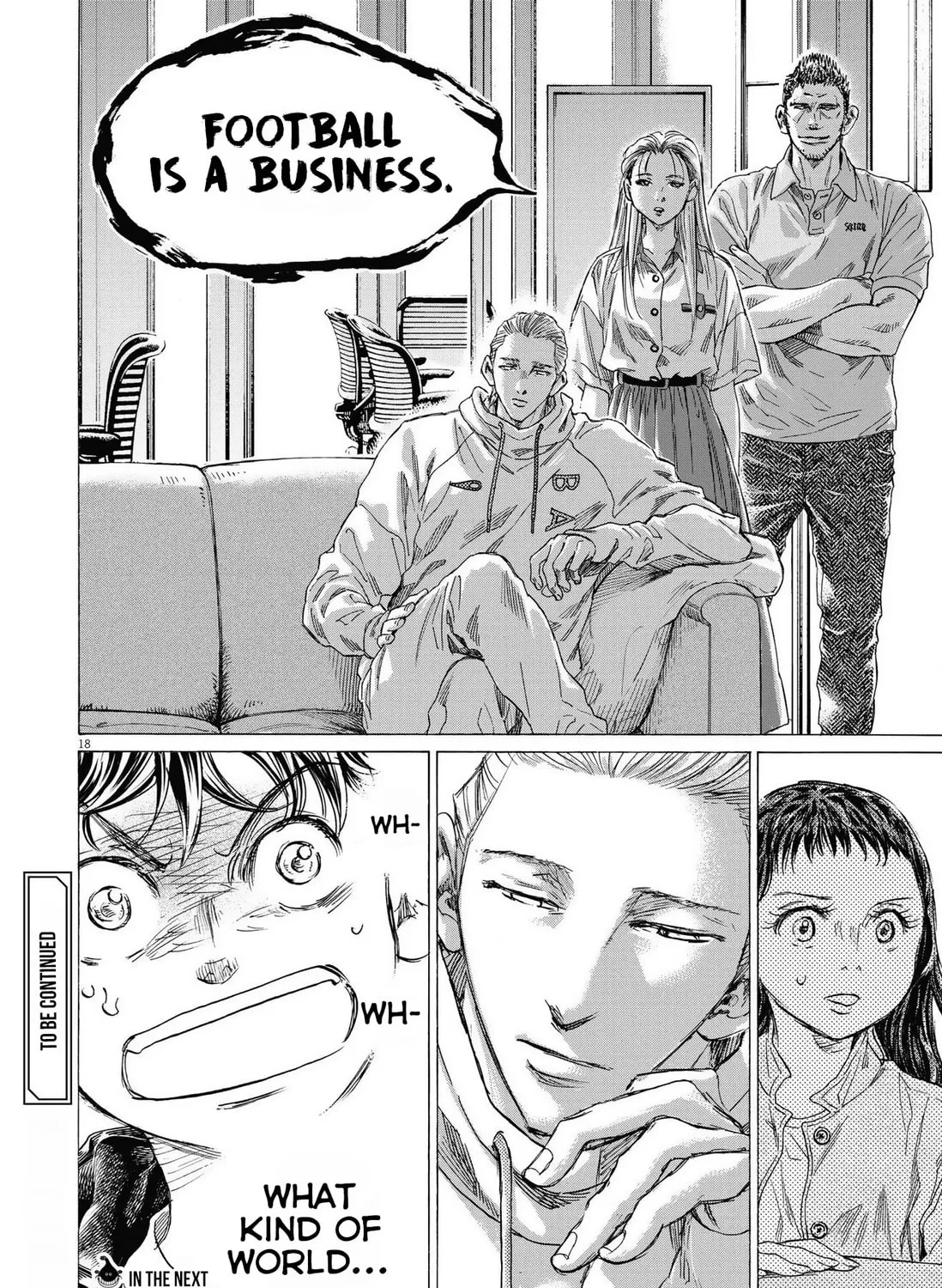 Read Ao Ashi chapter 340 image 35 on Lezhin