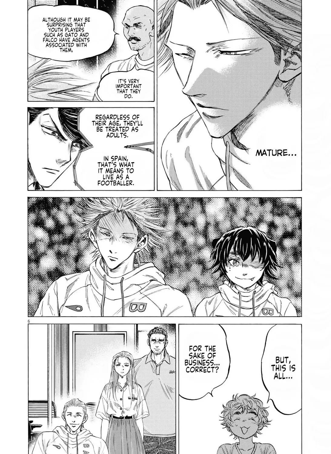 Read Ao Ashi chapter 341 image 11 on Lezhin