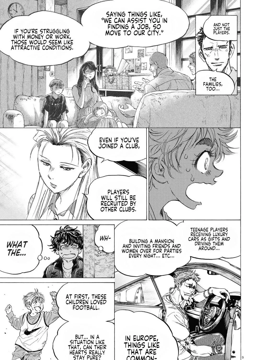 Read Ao Ashi chapter 341 image 17 on Lezhin