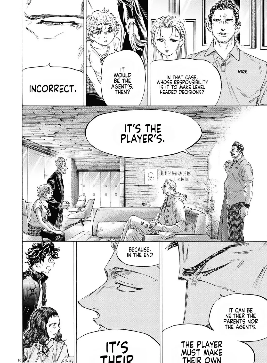 Read Ao Ashi chapter 341 image 19 on Lezhin