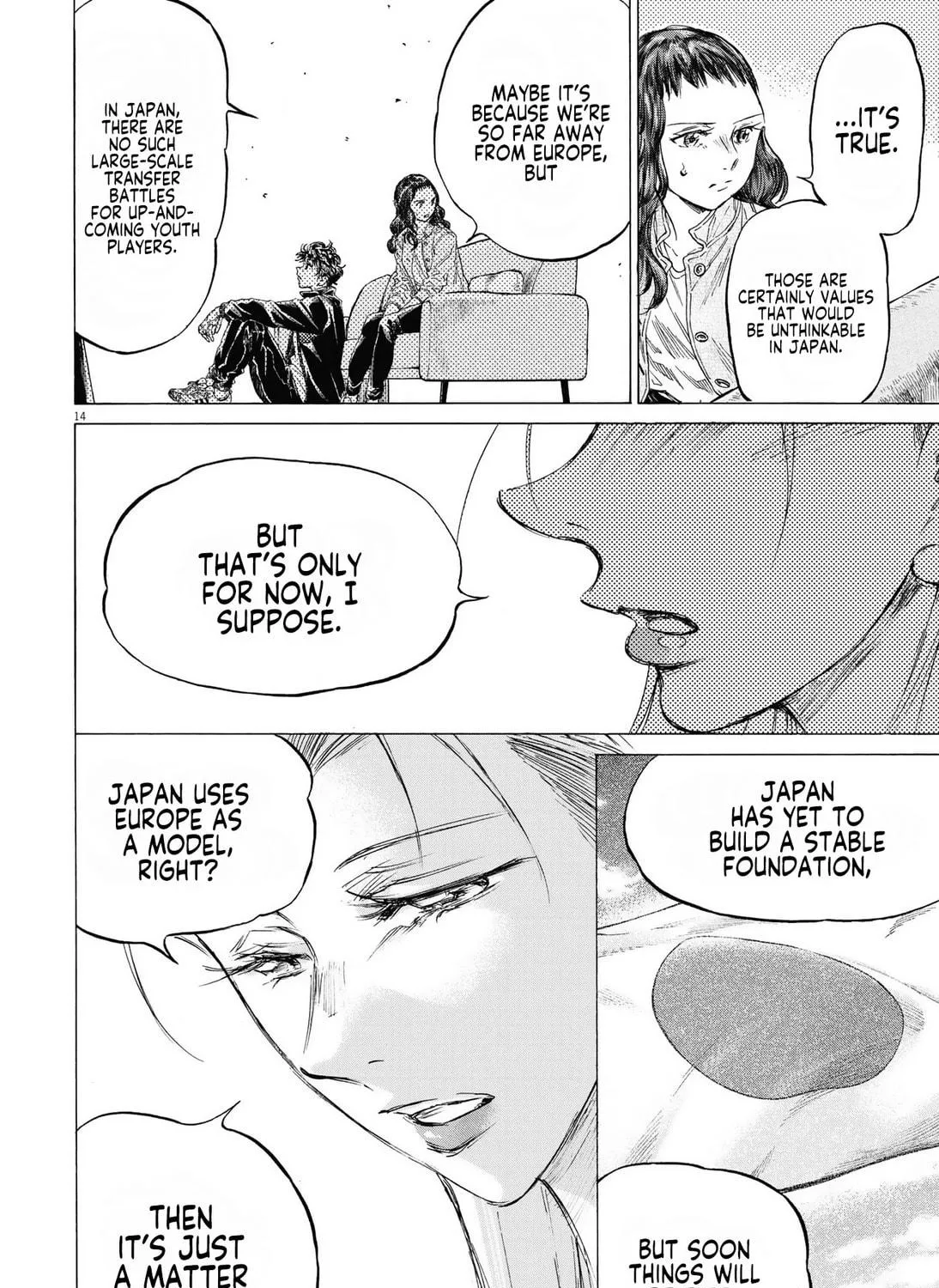 Read Ao Ashi chapter 341 image 27 on Lezhin