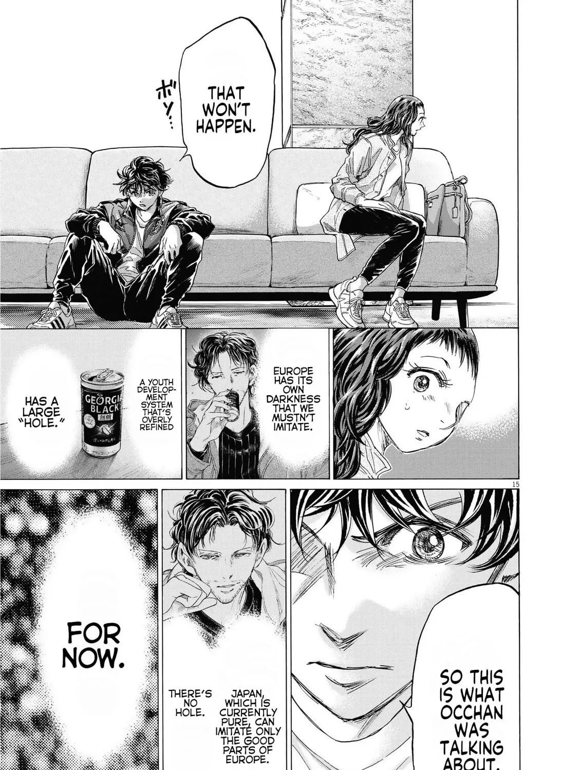 Read Ao Ashi chapter 341 image 29 on Lezhin