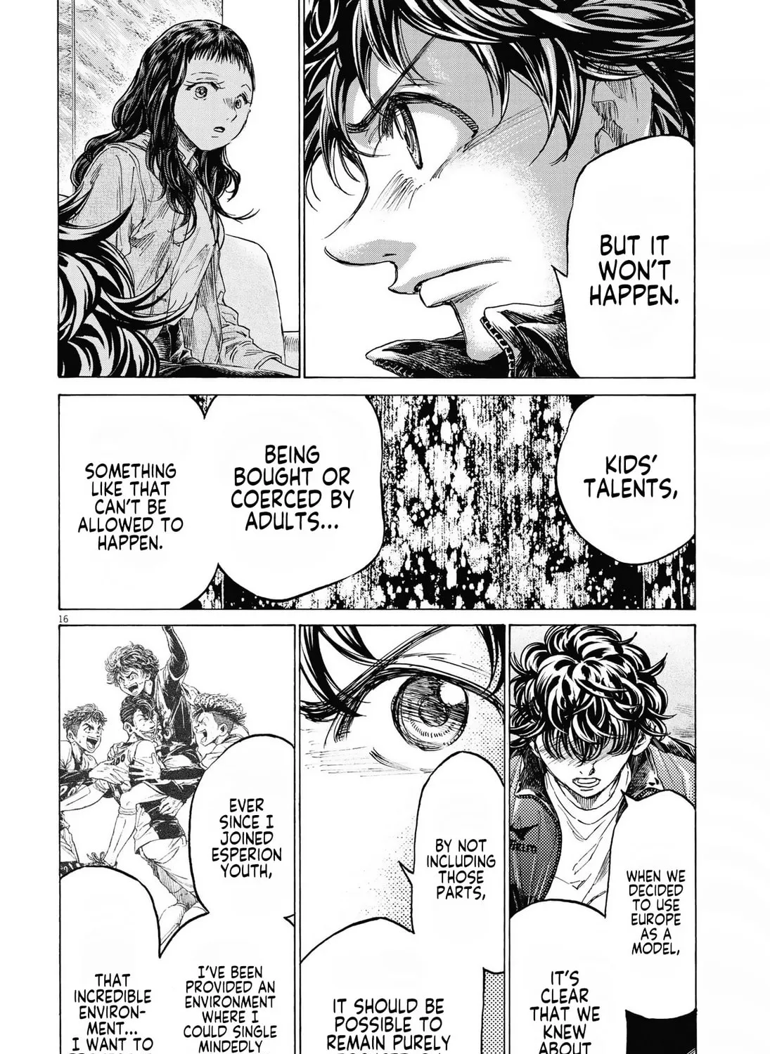 Read Ao Ashi chapter 341 image 31 on Lezhin