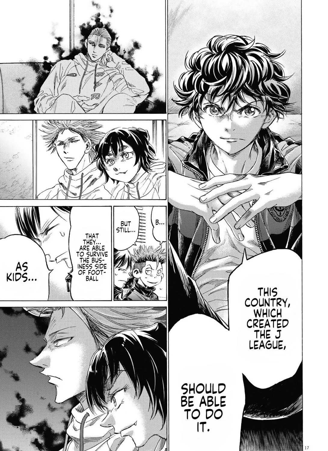 Read Ao Ashi chapter 341 image 33 on Lezhin